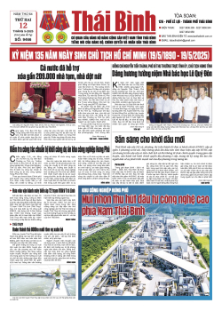 Số: 9466 - Thứ 2 ngày 12/5/2025