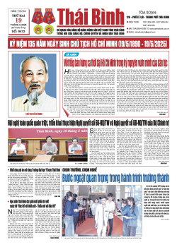 Số: 9472 - Thứ 2 ngày 19/5/2025