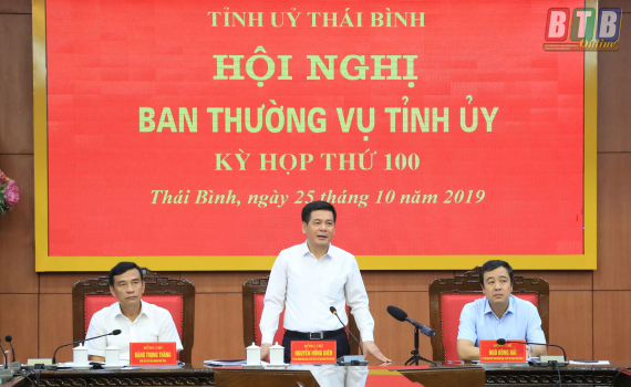 Hội nghị Ban Thường vụ Tỉnh ủy