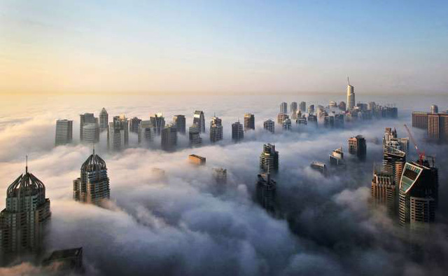 Vẻ đẹp của các thành phố trên thế giới khi chìm trong sương sớm - Ảnh 8.