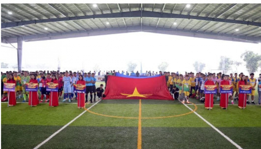 Khai mạc vòng loại Giải vô địch bóng đá công nhân toàn quốc 2023 khu vực Đông Nam Bộ