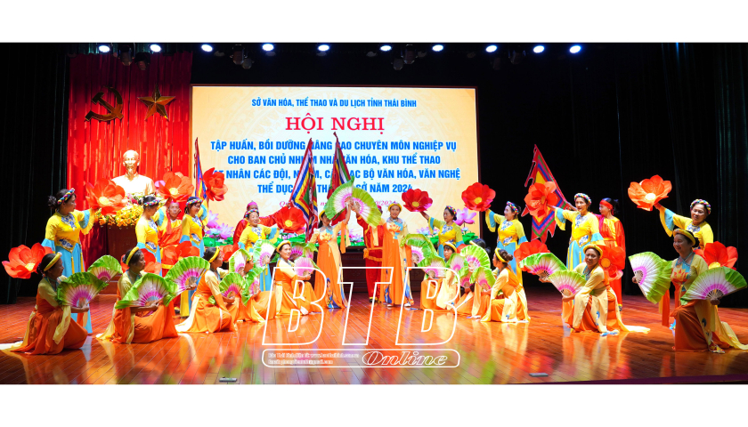 Quỳnh Phụ: 150 học viên tập huấn nâng cao chuyên môn, nghiệp vụ văn hóa, thể thao cơ sở