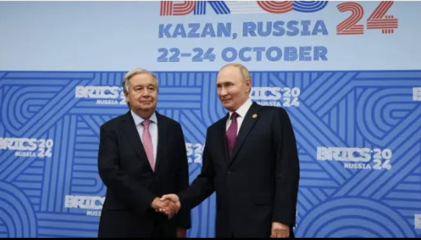 Tổng thống Nga Putin hội đàm với Tổng Thư ký Liên hợp quốc