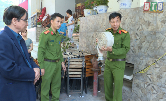 Tập huấn công tác PCCC tại chung cư Damsan