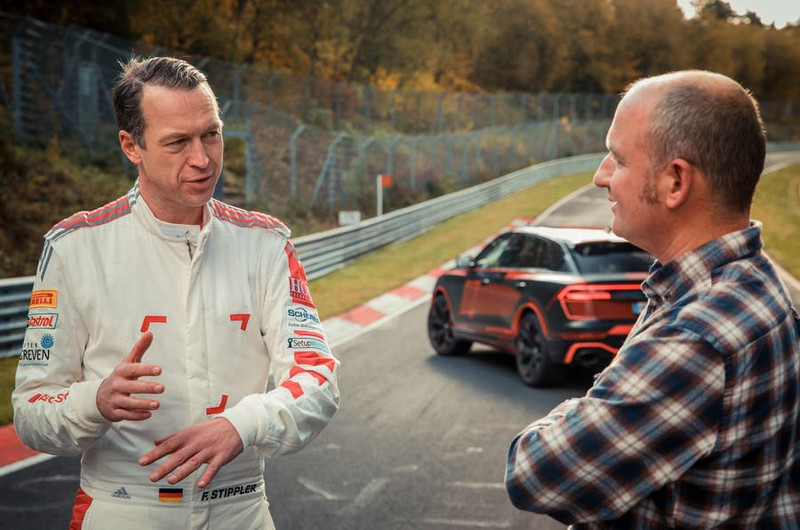 video audi rs q8 lap ky luc truoc ngay ra mat hinh 4