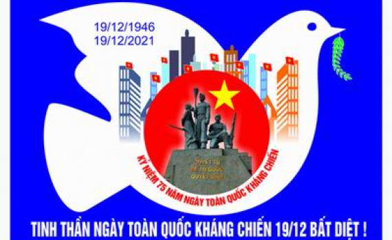 Phát hành bộ tranh cổ động kỷ niệm 75 năm ngày Toàn quốc kháng chiến