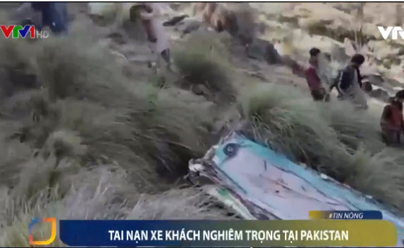 Tai nạn xe khách nghiêm trọng tại Pakistan, 22 người thiệt mạng