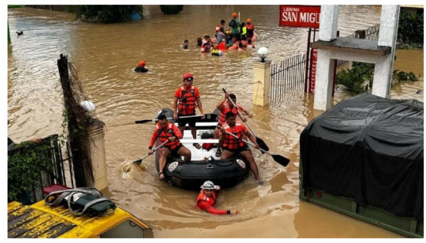 Philippines kêu gọi sơ tán, sẵn sàng ứng phó với bão Yinxing