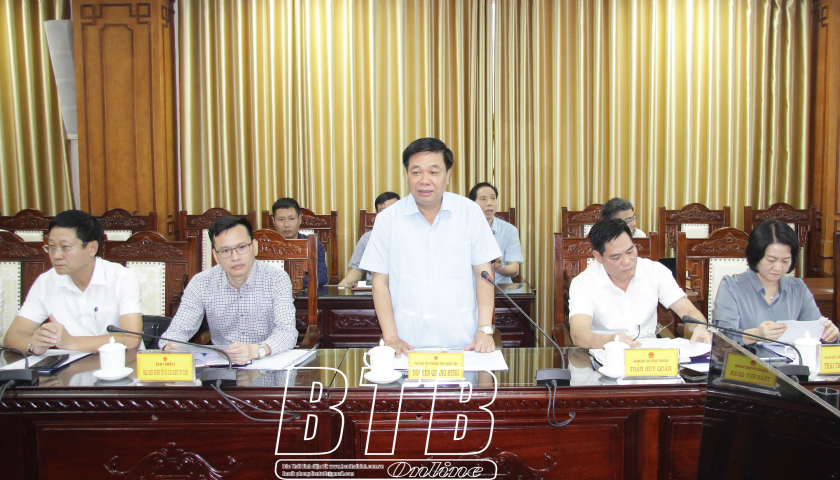  UBND tỉnh làm việc với Tổng Công ty Điện lực miền Bắc
