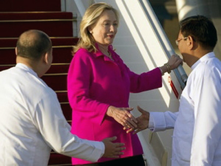 Chuyến thăm lịch sử của Ngoại trưởng Mỹ tới Myanmar