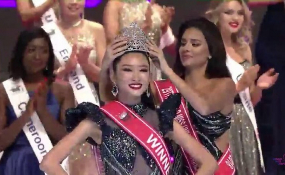Người đẹp Thanh Khoa đăng quang Hoa hậu Sinh viên Thế giới 2019