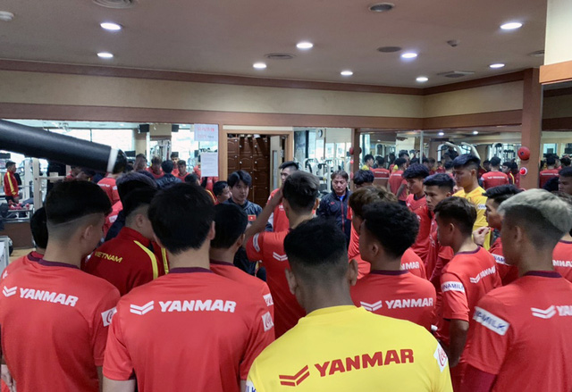 ĐT U23 Việt Nam tập huấn tại Hàn Quốc: Tập trung rèn thể lực và ôn đấu pháp - Ảnh 4.