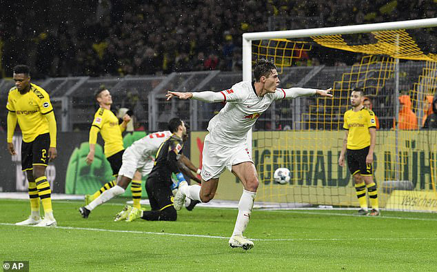 Kết quả, bảng xếp hạng vòng 16 giải VĐQG Đức: Dortmund 3-3 Leipzig, Werder Bremen 0-5 Mainz 05... - Ảnh 1.