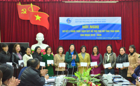 Quỹ Hỗ trợ phụ nữ tỉnh Thái Bình cho 2.311 thành viên vay 23,11 tỷ đồng  