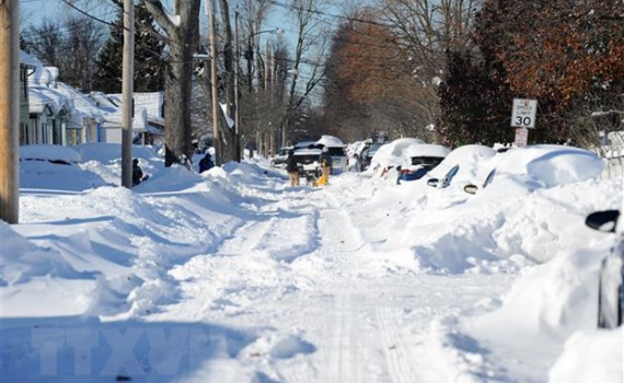 Mỹ: Trận bão tuyết tồi tệ khiến số người thiệt mạng tăng mạnh