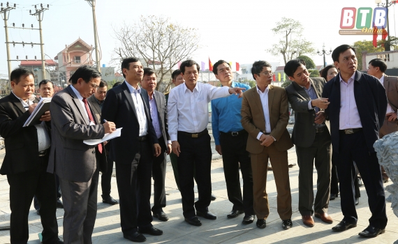  Thống nhất kế hoạch tổ chức khánh thành nhà tưởng niệm và dâng hương tưởng niệm đồng chí Nguyễn Đức Cảnh