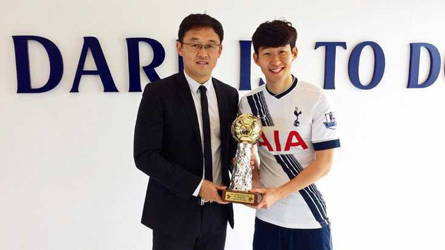 Son Heung-min trở thành cầu thủ xuất sắc nhất châu Á 2018 - Ảnh 1.