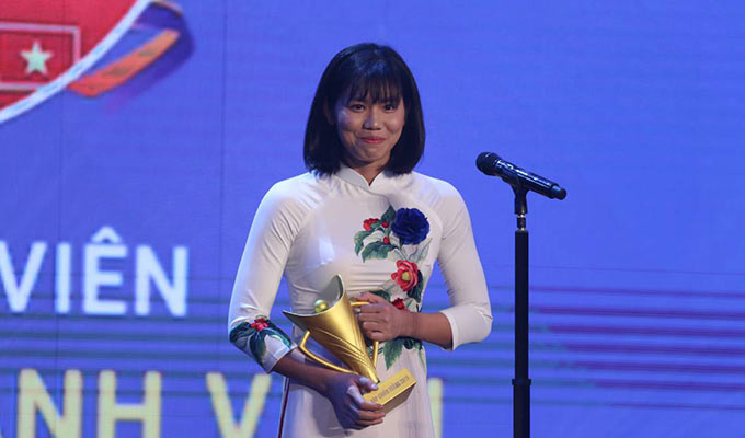 Ánh Viên lần thứ 3 giành giải "Nữ VĐV của năm" Cúp chiến thắng 2019 