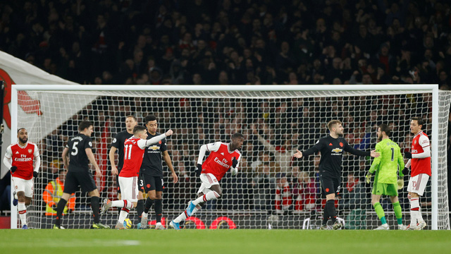 Arsenal 2-0 Man Utd: Chiến thắng đầu tay của HLV Arteta - Ảnh 1.