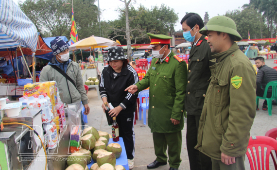 Hưng Hà: Chủ động bảo đảm an ninh trật tự lễ hội đền Trần