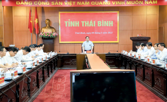Một số hình ảnh Thủ tướng Chính phủ Phạm Minh Chính thăm và làm việc tại Thái Bình (Ngày 8/5/2022)