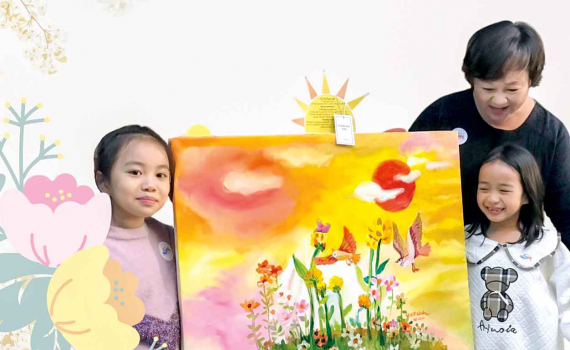 Vẽ Mùa Xuân Trong Mắt Trẻ Thơ - Báo Thái Bình Điện Tử