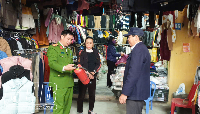 Quỳnh Phụ: Chủ động phòng, chống cháy nổ dịp tết Nguyên đán