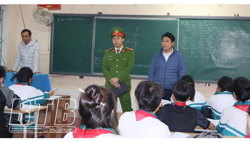 Vũ Thư: Giữ vững ANTT để nhân dân đón tết, vui xuân