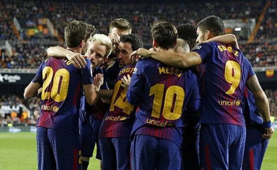 Kết quả bóng đá châu Âu rạng sáng ngày 09/02: Vượt qua Valencia, Barcelona bước vào chung kết cúp Nhà vua