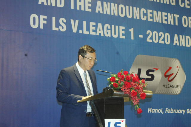 Ký kết nhà tài trợ chính Giải bóng đá LS V.League 1-2020 và LS V.League 2-2020 - Ảnh 5.