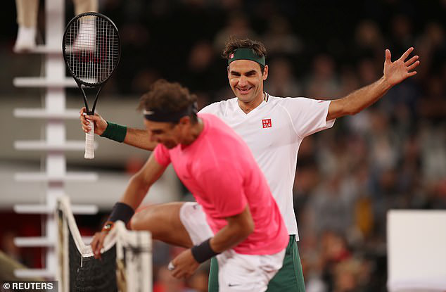 Federer thắng Nadal trong trận đấu kỷ lục của quần vợt thế giới! - Ảnh 4.