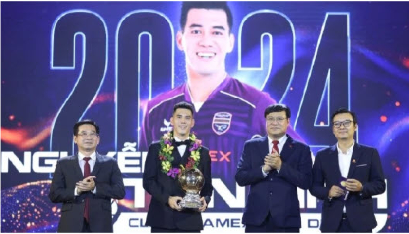 Tiến Linh, Thùy Trang, Thịnh Phát giành Quả bóng vàng Việt Nam 2024