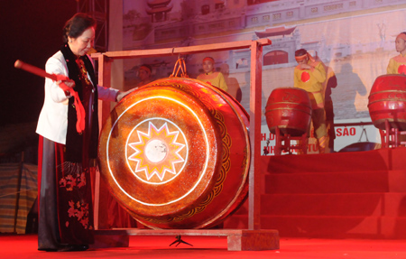 Khánh thành Đền A Sào và khai mạc Lễ hội truyền thống năm 2014