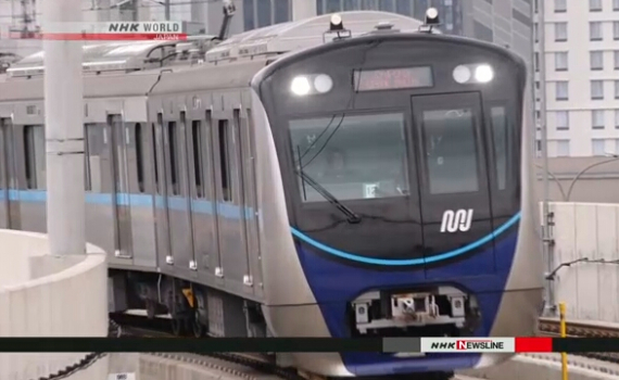 Indonesia khai trương tuyến tàu điện ngầm đầu tiên