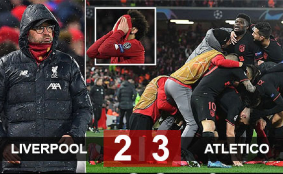 Liverpool 2-3 Atletico Madrid: Ngược dòng ngoạn mục, Atletico biến Liverpool thành cựu vương