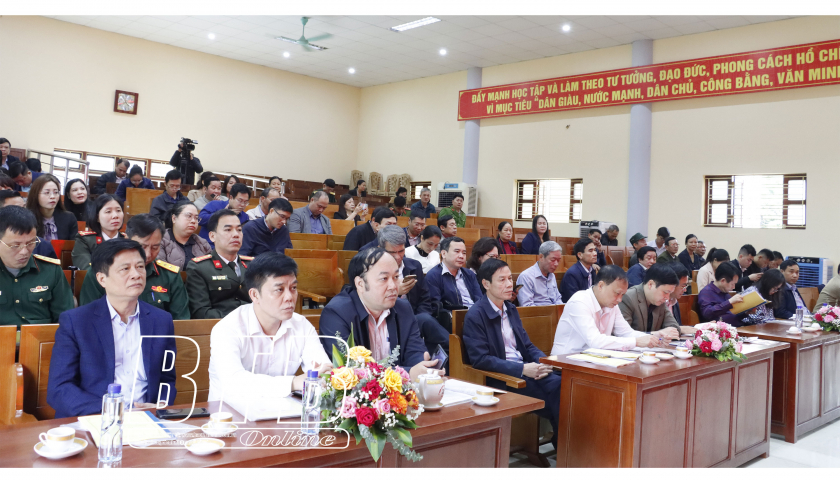 Thẩm định xã đạt chuẩn nông thôn mới nâng cao tại huyện Đông Hưng