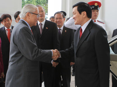 Tăng cường hữu nghị và hợp tác toàn diện Việt Nam và Xinh-ga-po