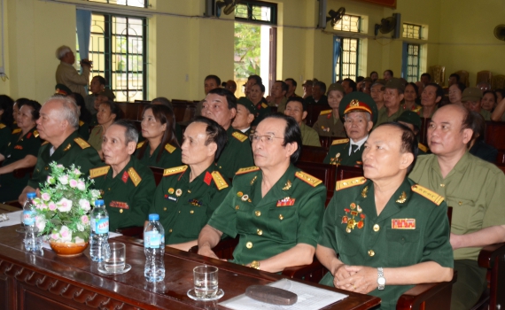 Kỷ niệm 20 năm thành lập Hội Truyền thống Sư đoàn 470 tỉnh Thái Bình.