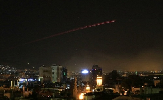 Không lực Syria bắn hạ 13 tên lửa Mỹ