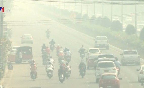 Báo động ô nhiễm không khí tại miền Bắc Thái Lan
