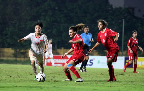 U19 nữ Việt Nam thắng đậm Lebanon 4-1 ở lượt trận thứ 2 vòng loại 2 giải U19 nữ châu Á 2019 - Ảnh 2.