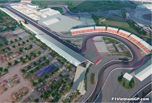 Phối cảnh 3D của đường đua công thức 1 Việt Nam Grand Prix - Ảnh 4.
