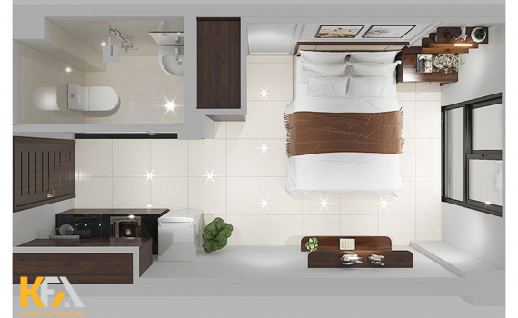 Mẫu thiết kế nội thất chung cư mini hiện đại sang trọng tại Hà Nội