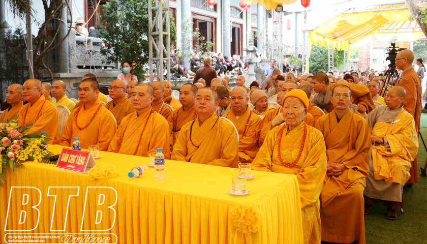 Đại lễ tưởng niệm Thánh tổ Kiều Đàm Di và chư ni tiền bối Phật giáo tỉnh