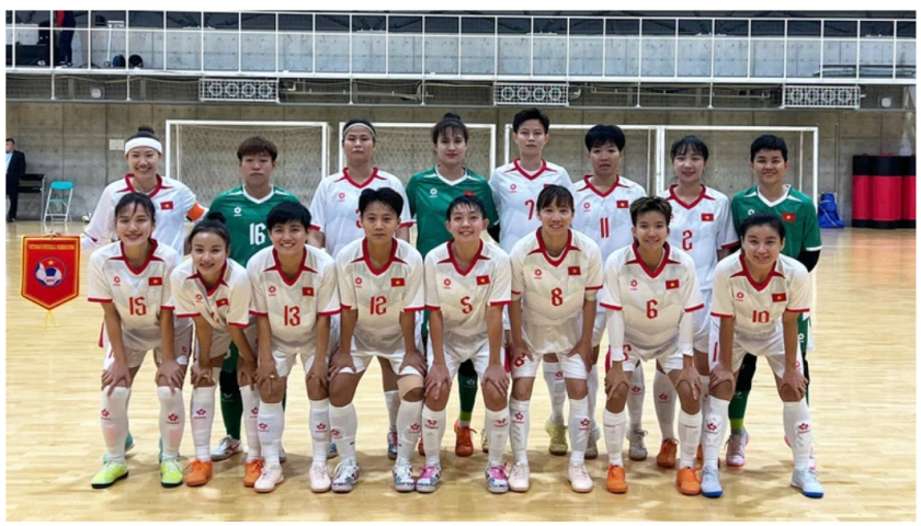 Đội tuyển futsal nữ Việt Nam hoàn tất tập huấn tại Nhật Bản