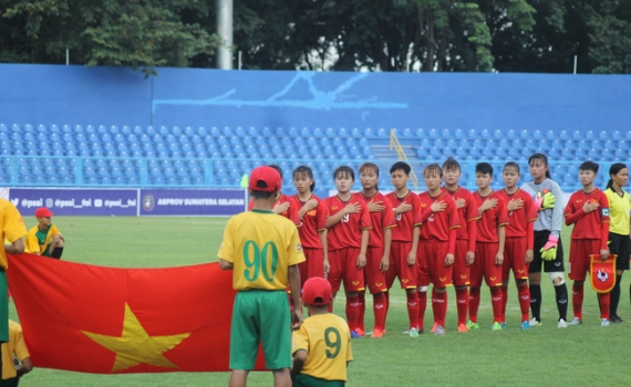 Bảng A U16 nữ ĐNA 2018: Phung phí cơ hội, U16 nữ Việt Nam bị U16 nữ Myanmar cầm hòa