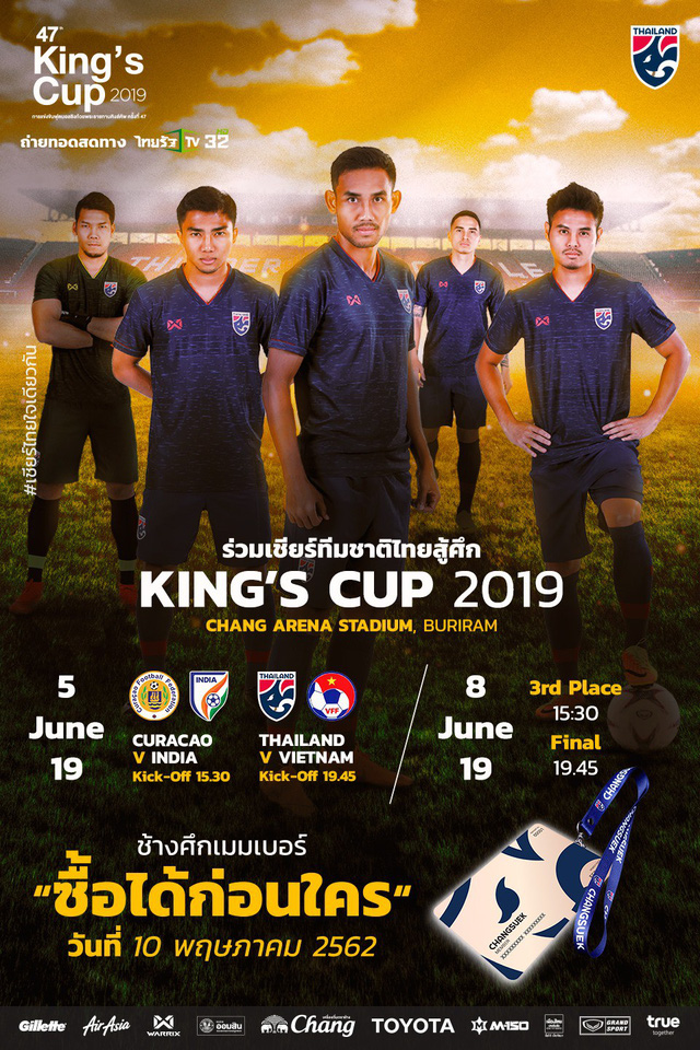 CHÍNH THỨC: ĐT Việt Nam gặp ĐT Thái Lan tại Kings Cup 2019 - Ảnh 2.