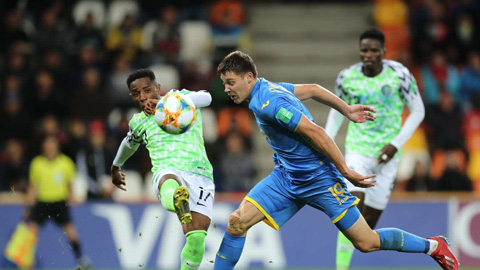 U20 Nigeria và U20 Ukraine cầm chân nhau với tỷ số 1-1