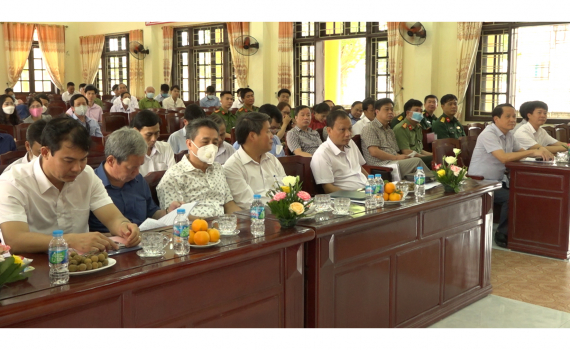 Thẩm định nông thôn mới nâng cao tại xã Quỳnh Thọ và Quỳnh Hoàng
