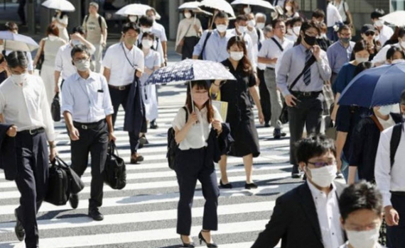 Nhật Bản ghi nhận mức nền nhiệt cao kỷ lục